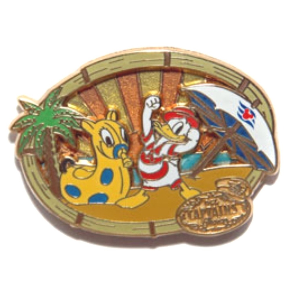 Vintage‎ Disney Pin Donald Duck Cruise Line DCL Captains Choice 2006 LE 62343